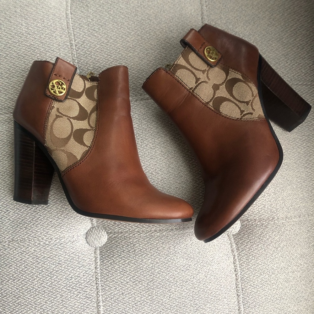 Coach Booties.